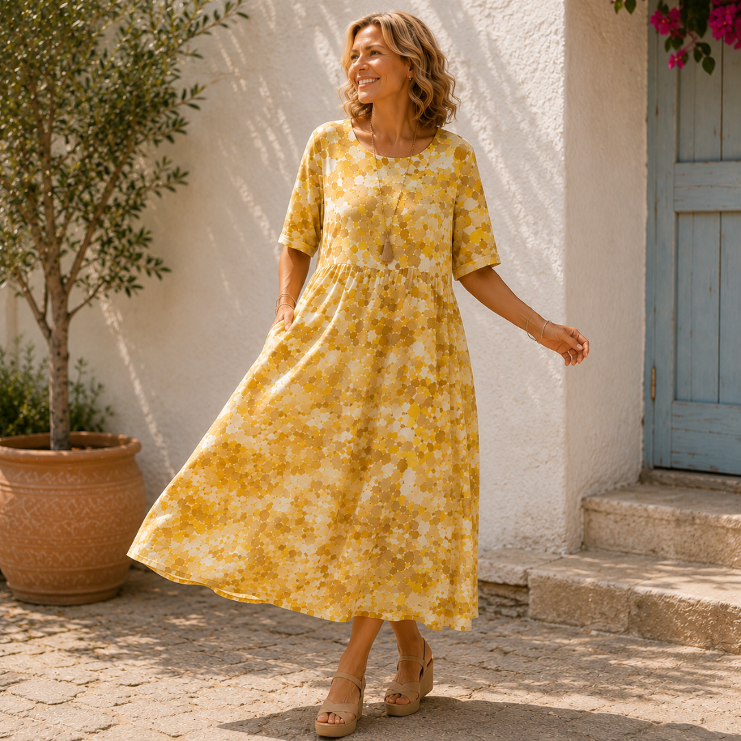 Estelle | Robe D'Été Imprimée