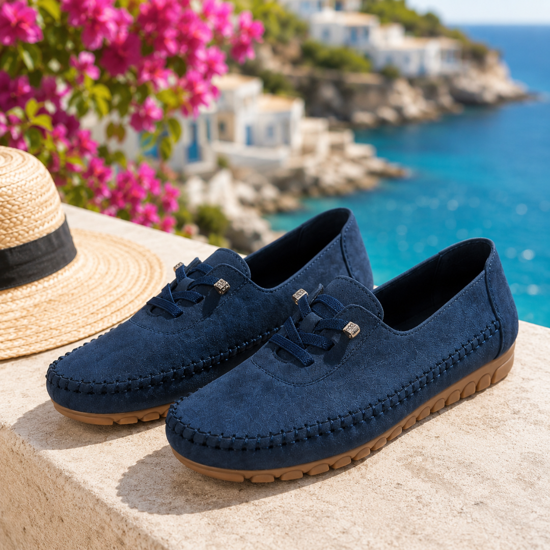Orthelia | Mocassins souples à soutien intégral pour pieds sensibles
