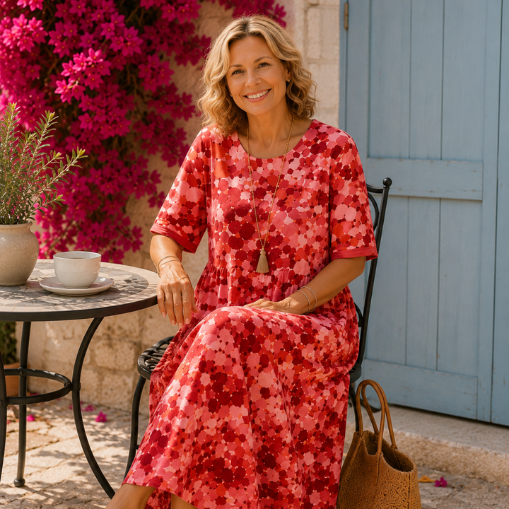 Estelle | Robe D'Été Imprimée