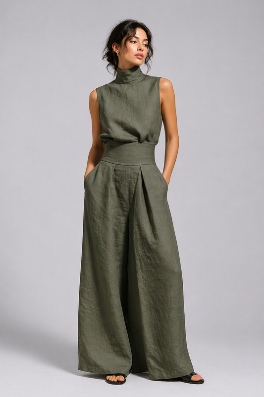 Nathalie | Ensemble Chic en Lin