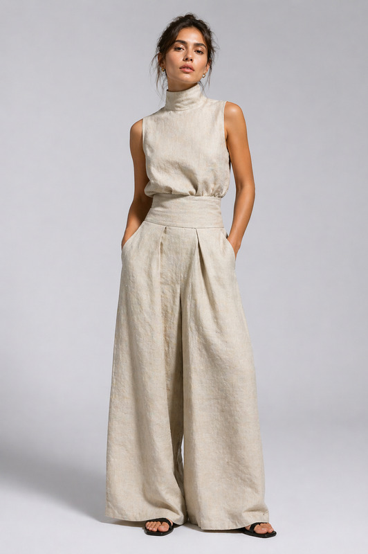 Nathalie | Ensemble Chic en Lin