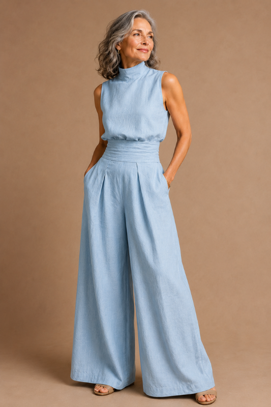 Nathalie | Ensemble Chic en Lin