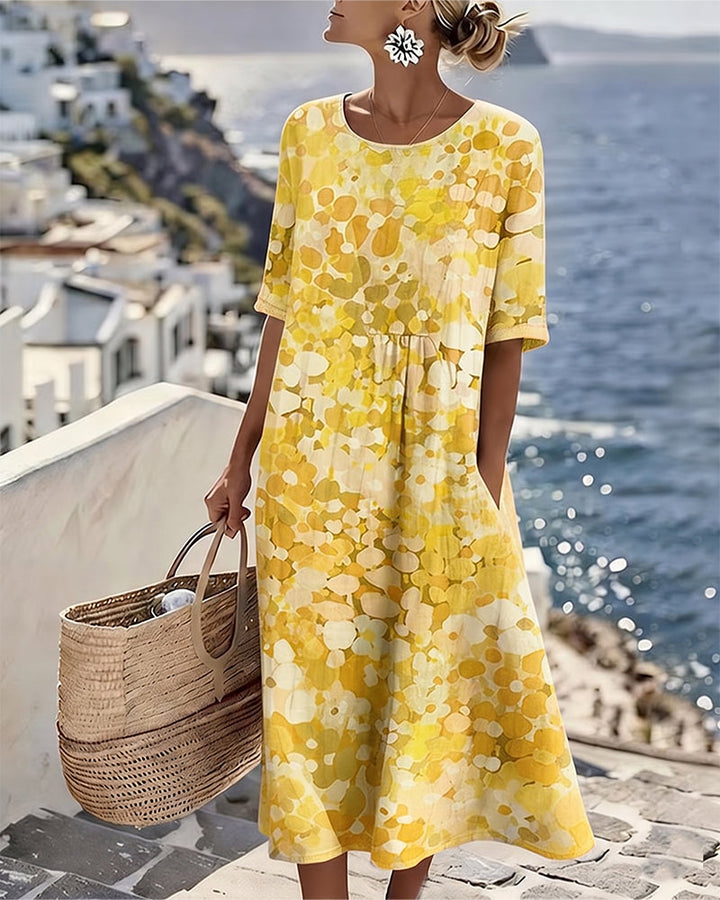 Estelle | Robe D'Été Imprimée